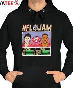 NFL Jam San Francisco 49ers Jerry Rice & Steve Young shirt, hoodie