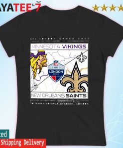 NFL London Game 2022 New Orleans Saints vs Minnesota Vikings Grafik T-Shirt,  hoodie, sweater, long sleeve and tank top