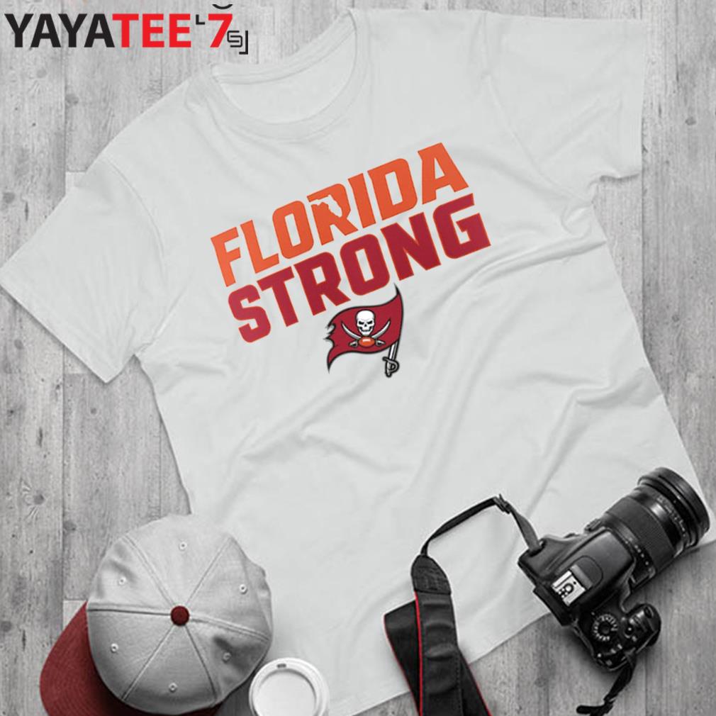 NFL Tampa Bay Buccaneers Florida Strong white T-Shirt, hoodie