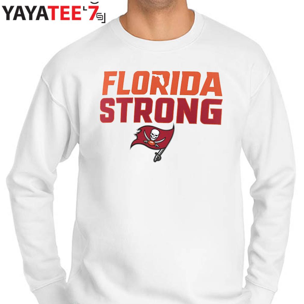 NFL Tampa Bay Buccaneers Florida Strong white T-Shirt, hoodie