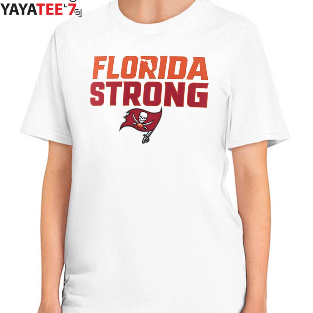 NFL Tampa Bay Buccaneers Florida Strong white T-Shirt, hoodie