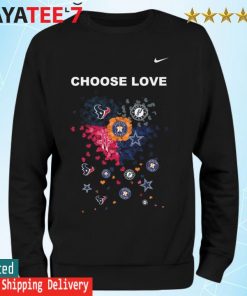 Love Houston Texans Houston Astros heart shirt, hoodie, sweater and v-neck  t-shirt