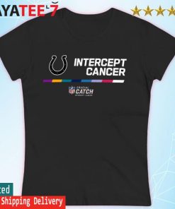 Indianapolis Colts intercept cancer nfl crucial catch shirt, hoodie,  sweater, long sleeve and tank top