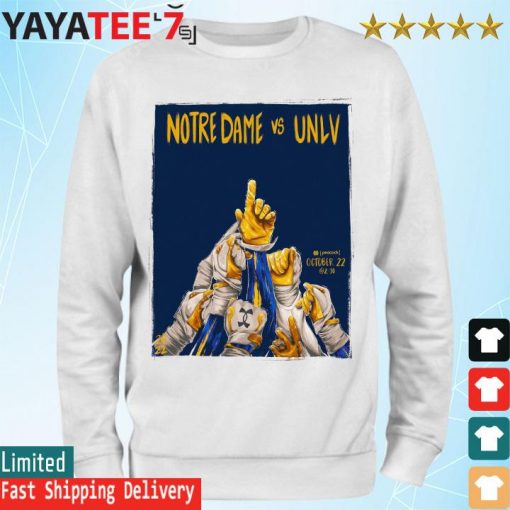 Notre Dame vs UNLV October 2022 Game Day s Sweatshirt
