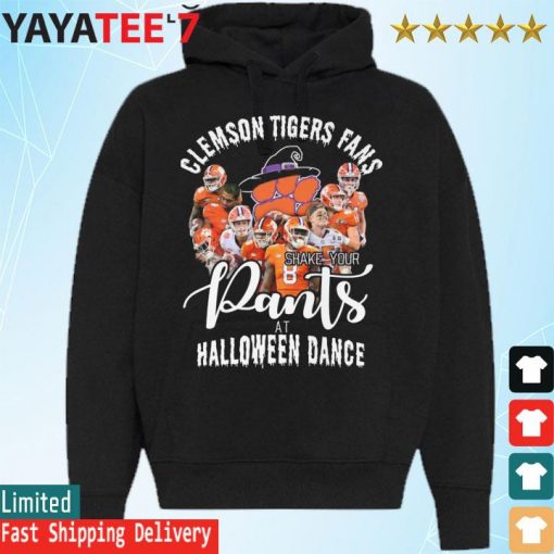 Official Clemson Tigers fan shake your Pants at Halloween dance s Hoodie