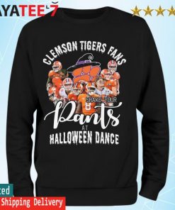 Official Clemson Tigers fan shake your Pants at Halloween dance s Sweatshirt