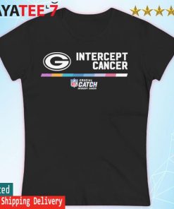 Green Bay Packers 2022 NFL Crucial Catch intercept cancer shirt