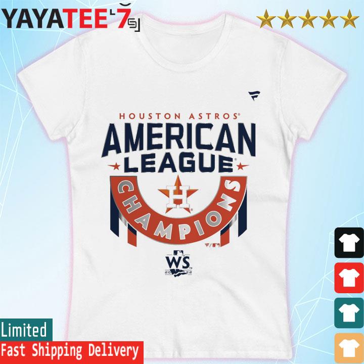 Houston Astros 2022 American League Champions Locker Room WS shirt