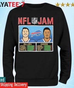 Official NFL JAM Buffalo Bills Josh Allen and Stefon Diggs Shirt, hoodie,  sweater, long sleeve and tank top