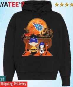 Original charlie Brown And Snoopy Watching Tennessee Titans Halloween  shirt, hoodie, sweater, long sleeve and tank top