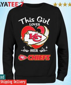 Love Kansas City Chiefs big heart shirt, hoodie, sweater, long