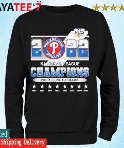 Philadelphia Phillies 2022 NLCS National League champions signatures shirt,  hoodie, sweater, long sleeve and tank top