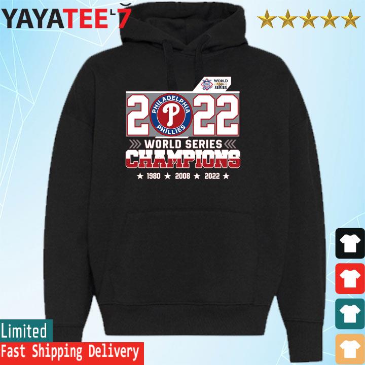 Awesome Philadelphia Phillies 2022 World series Champions 1980 2008 2022  matchup shirt, hoodie, sweater, long sleeve and tank top