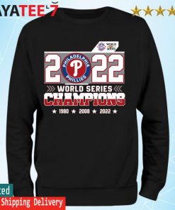 Philadelphia Phillies 2008 World Series Champions Hoodie Size M Sweatshirt  Red