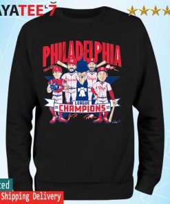 Philadelphia Phillies '22 League Champions Caricature Retro Shirt