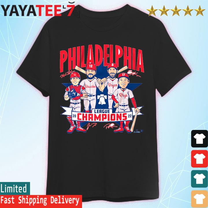 Philadelphia Phillies 2022 League Champions Caricature 2022