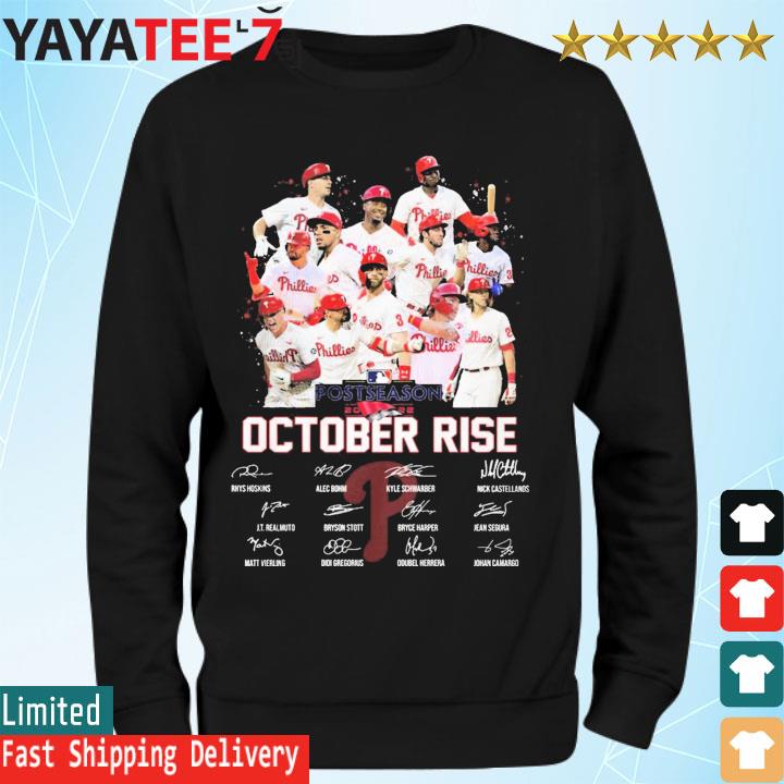 Philadelphia Phillies october rise postseason 2022 with signatures