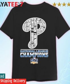 Philadelphia Phillies Players names 2022 National League Champions shirt