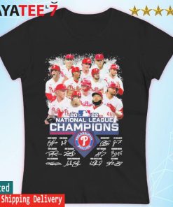 Philadelphia Phillies 2022 National League Champions Signature