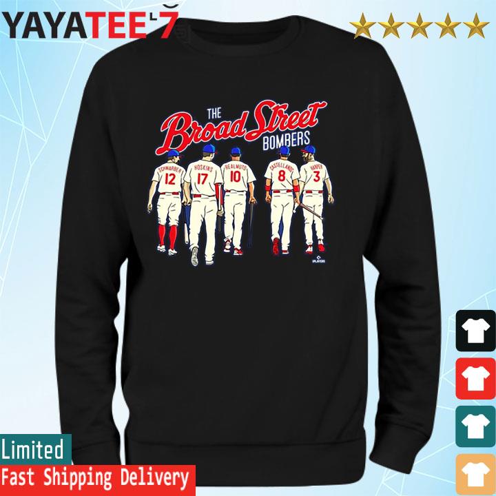 Official Phillies Marlins Playoff Broad Street Bombers shirt - Limotees