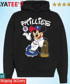 MLB Mickey Mouse Philadelphia Phillies 2022 World Series Champions shirt,  hoodie, sweater, long sleeve and tank top