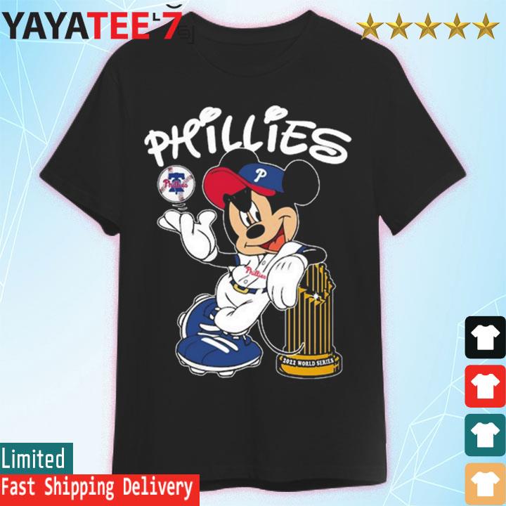 MLB Mickey Mouse Philadelphia Phillies 2022 World Series Champions shirt,  hoodie, sweater, long sleeve and tank top