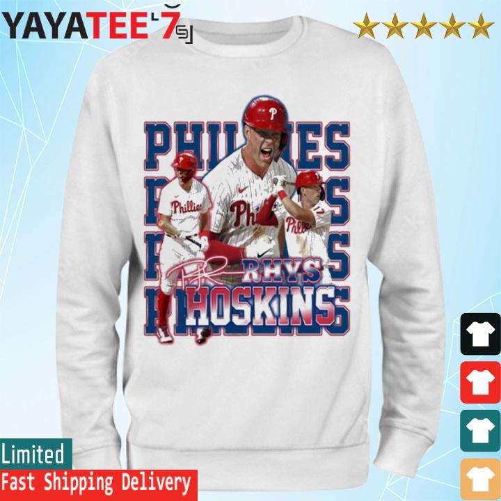 Rhys Hoskins Philadelphia Phillies Fanatics Branded Ring The Bell T-Shirt -  Black