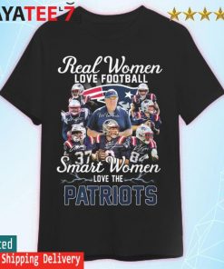 Real Women love football smart Women love the New England Patriots signatures shirt