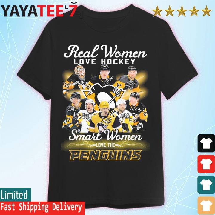 Original Real women love hockey smart women love the Pittsburgh