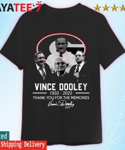 RIP Vince Dooley 1932 2022 Thank You For The Memories Shirt