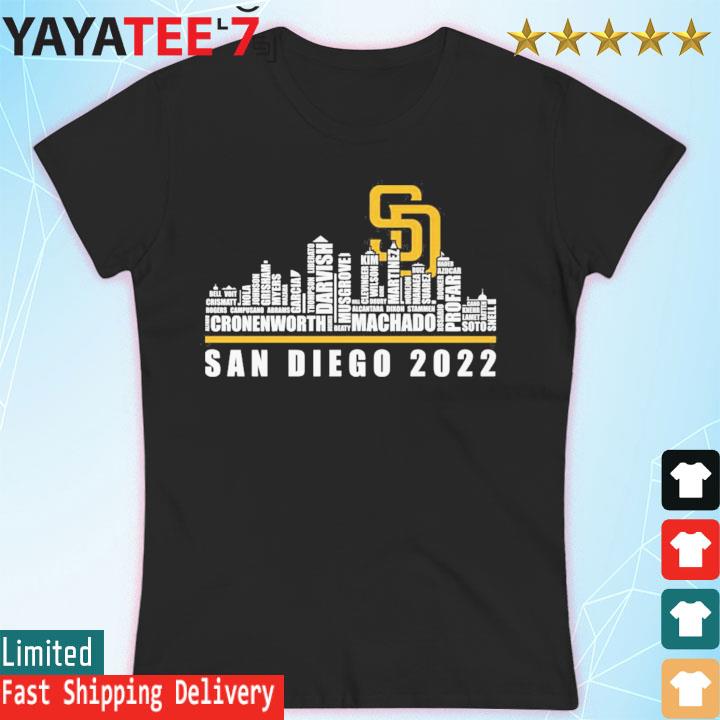 San Diego Padres Nike San diego Skyline Shirt, hoodie, sweater, long sleeve  and tank top