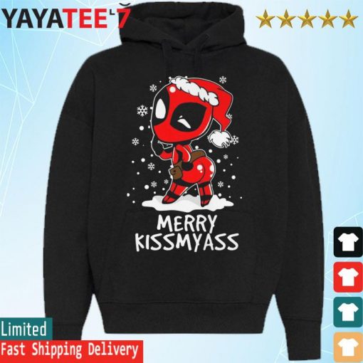 Santa Baby Deadpool Merry Kissmyass Christmas 2022 s Hoodie