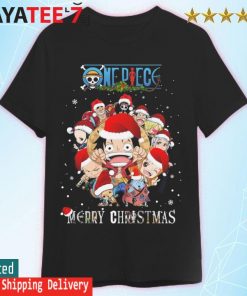 Santa One Piece Chibi Merry Christmas 2022 shirt