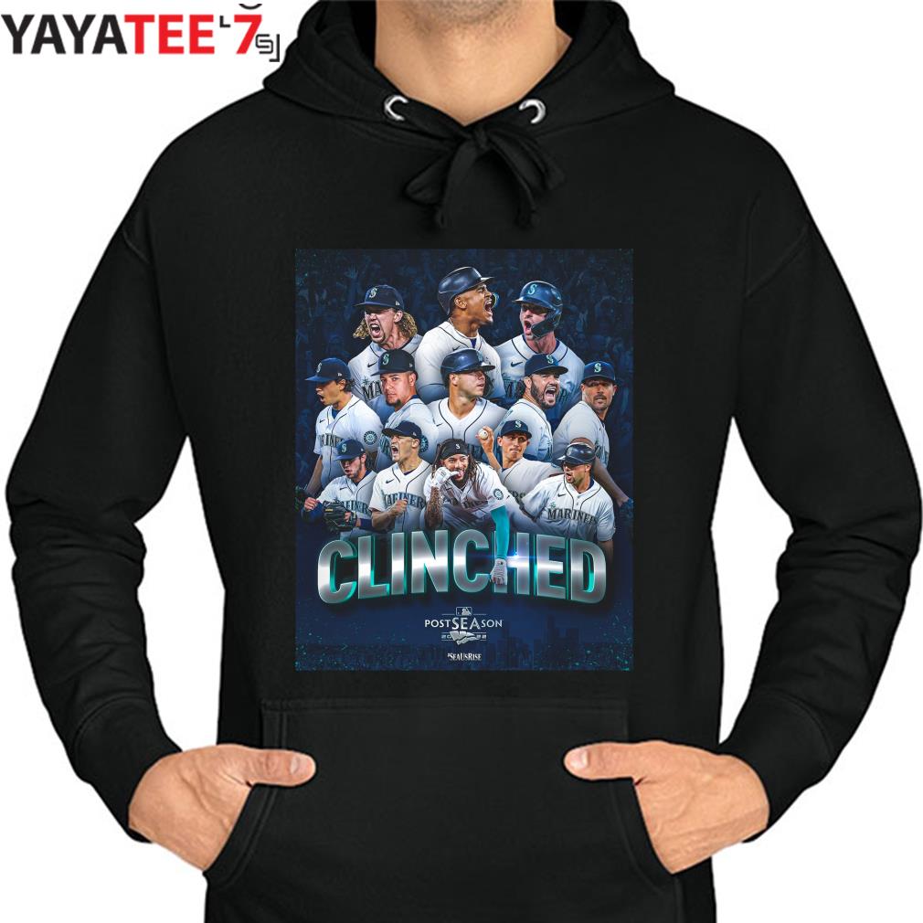 2022 Clinched Postseason Seattle Mariners Baseball Shirt, hoodie, sweater,  long sleeve and tank top