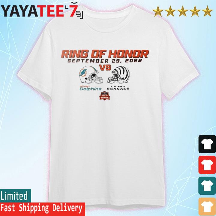 Men's Starter White Cincinnati Bengals 2022 Ring of Honor T-Shirt