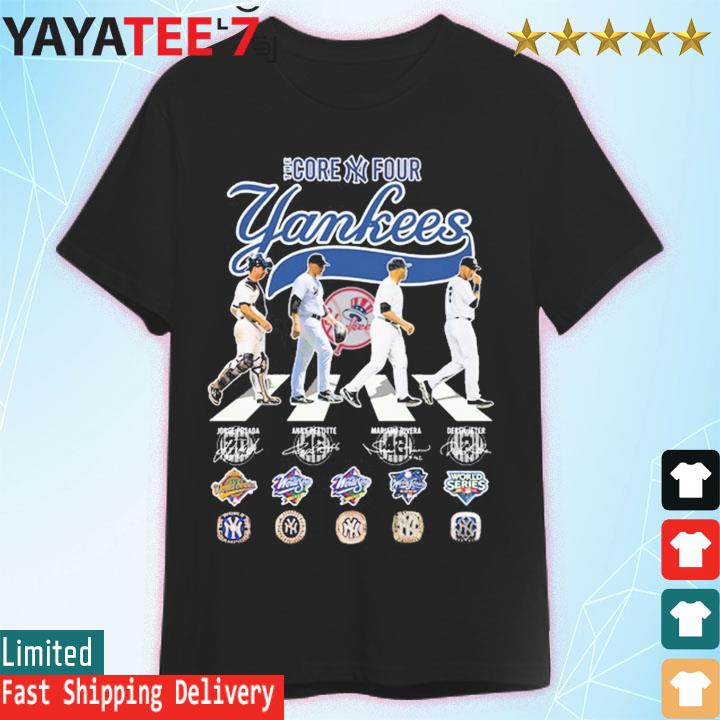 yankees core four shirt