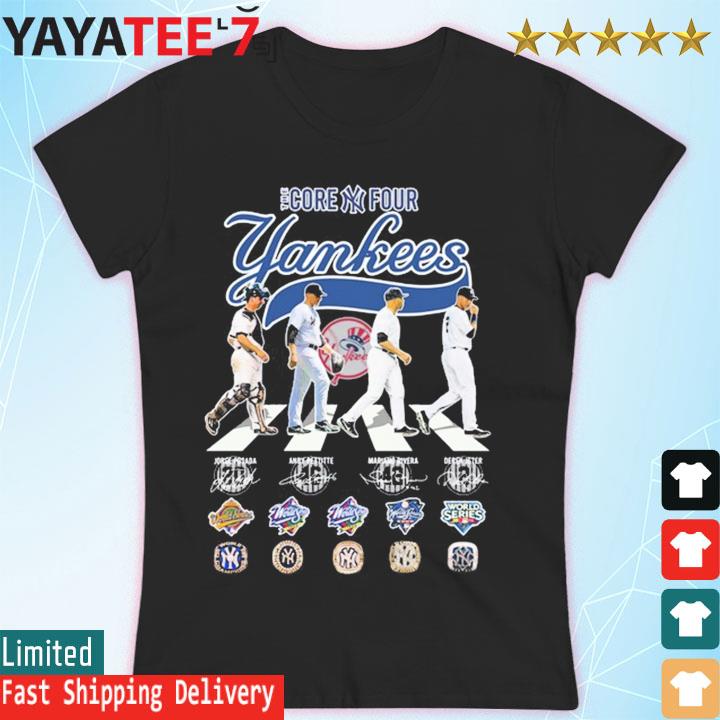 yankees core four t shirt