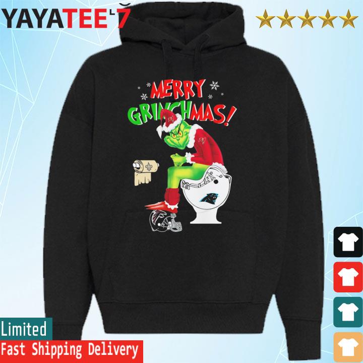 Tampa Bay Buccaneers NFL Christmas Grinch in Chimney 3D Hoodie Pullover  Prints Custom Name - Freedomdesign