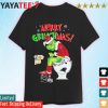 The Grinch Merry Grinchmas Tampa Bay Buccaneers toilet on Carolina Panthers New Orleans Saints Atlanta Falcons shirt