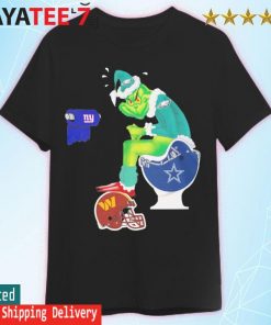 The Grinch Philadelphia Eagles Dallas Cowboys and New York Giants toilet  paper shirt, hoodie, sweater, long sleeve and tank top