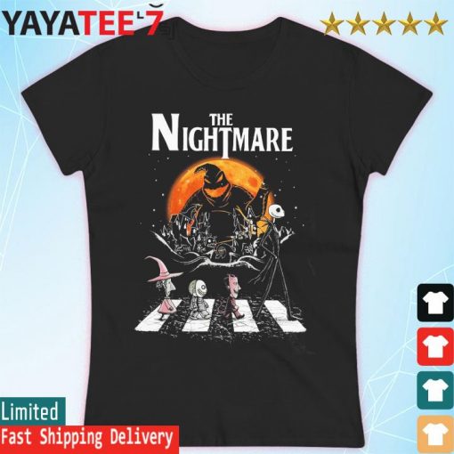 The Nightmare Jack Skellington And Babies Halloween Abbey Road Shirt Women's T-shirt