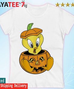 Tweety Pumpkin Happy Halloween 2022 s Women's T-shirt