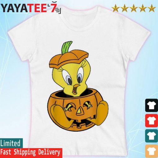 Tweety Pumpkin Happy Halloween 2022 s Women's T-shirt