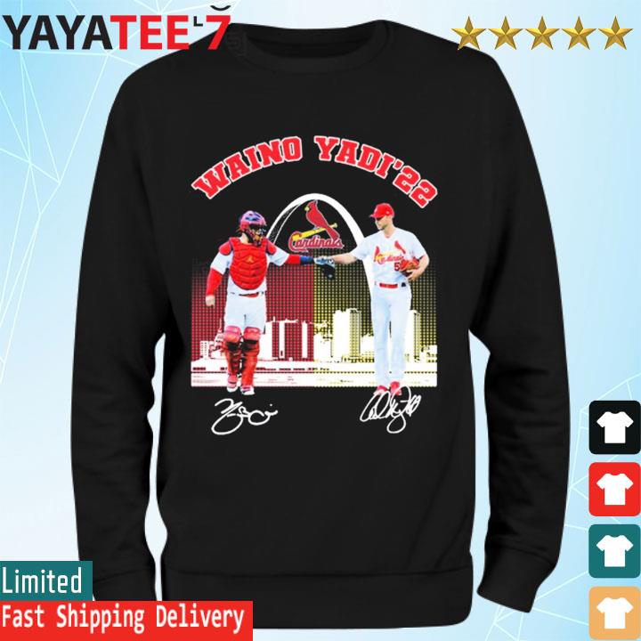 Waino Yadi '22 St Louis Cardinals City signatures shirt, hoodie, sweater,  long sleeve and tank top