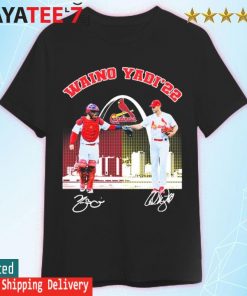 Waino Yadi '22 St Louis Cardinals City signatures shirt, hoodie