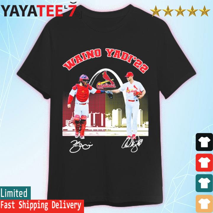 Waino Yadi '22 St Louis Cardinals City signatures shirt, hoodie