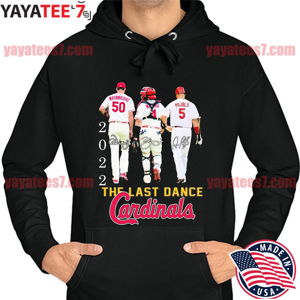 Wainwright Pujols Signature The Last Dance Cardinals Shirt