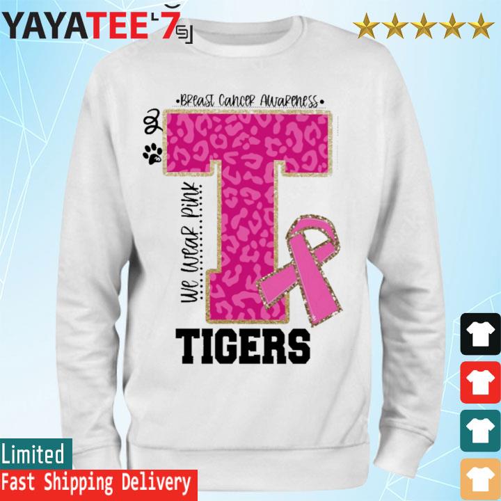 Official Breast Cancer Pink Out Tigers Football Shirt, hoodie