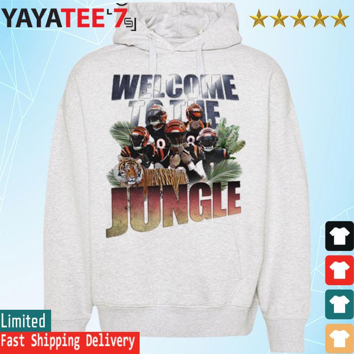 Welcome To The Jungle Bengals shirt, hoodie, sweater, long sleeve