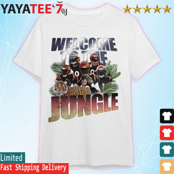 Welcome To The Jungle Bengals shirt